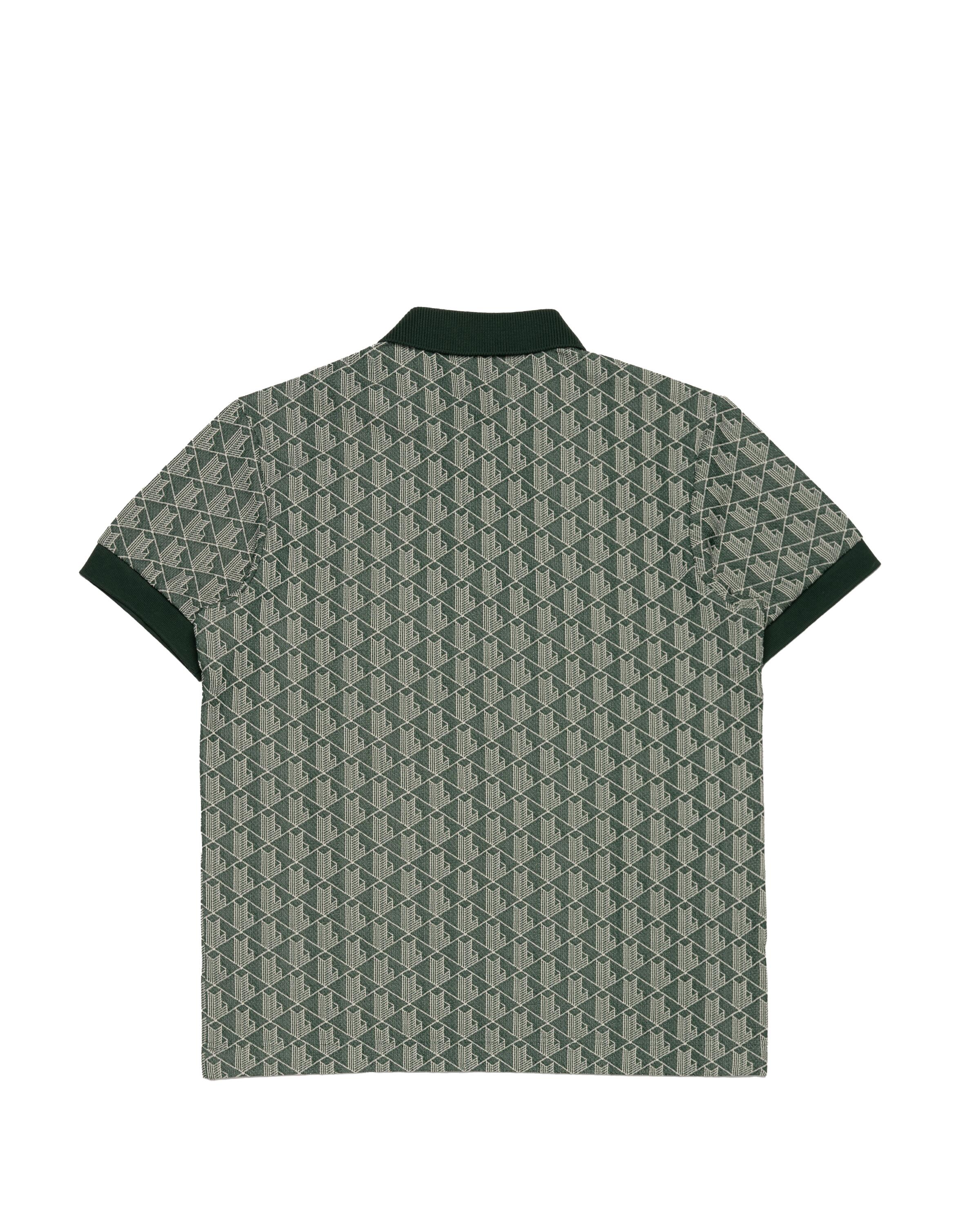 Lacoste Classic Fit Monogram Jacquard Polo | DH0073-7M4